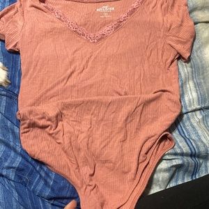 Hollister size small lacy body suit
